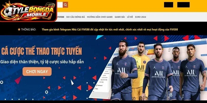 FIVE88 là nền tảng cá cược cung cấp nhiều dịch vụ giải trí vô cùng đẳng cấp
