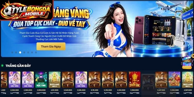 ZO88 mang đến hàng loạt trò chơi kinh điển hấp dẫn