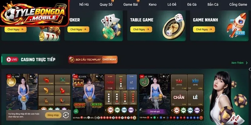 Vivu88 là một trong số ít nhà cái sở hữu hệ sinh thái cá cược phong phú