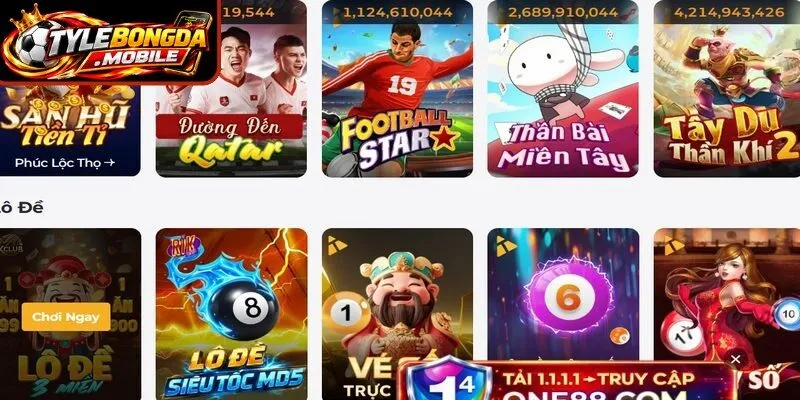 Nhà cái ONE88 có chính sách thưởng lớn cho các thành viên thắng cuộc