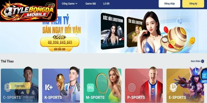 Nhà cái SKY88 thu hút đông đảo người chơi nhờ danh mục sản phẩm phong phú