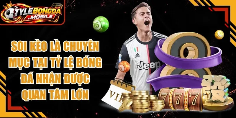 Soi kèo là chuyên mục tại tỷ lệ bóng đá nhận được quan tâm lớn